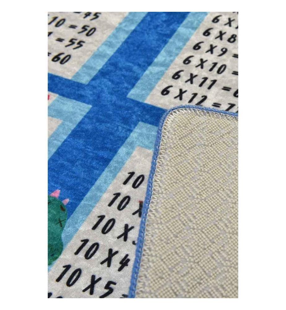 Teppich, Mehrfarbig, 100% Polyester, 100 x 160 cm
