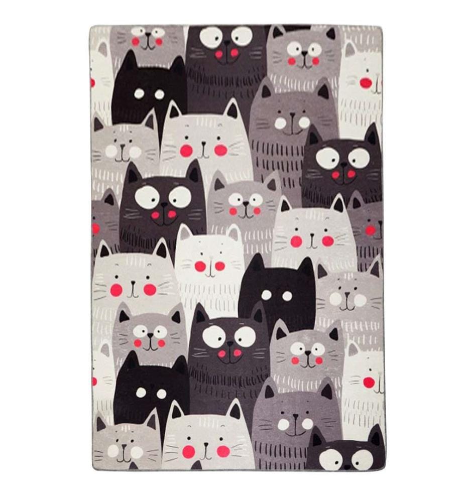 Teppich, Mehrfarbig, 100% Polyester, 150 x 240 cm
