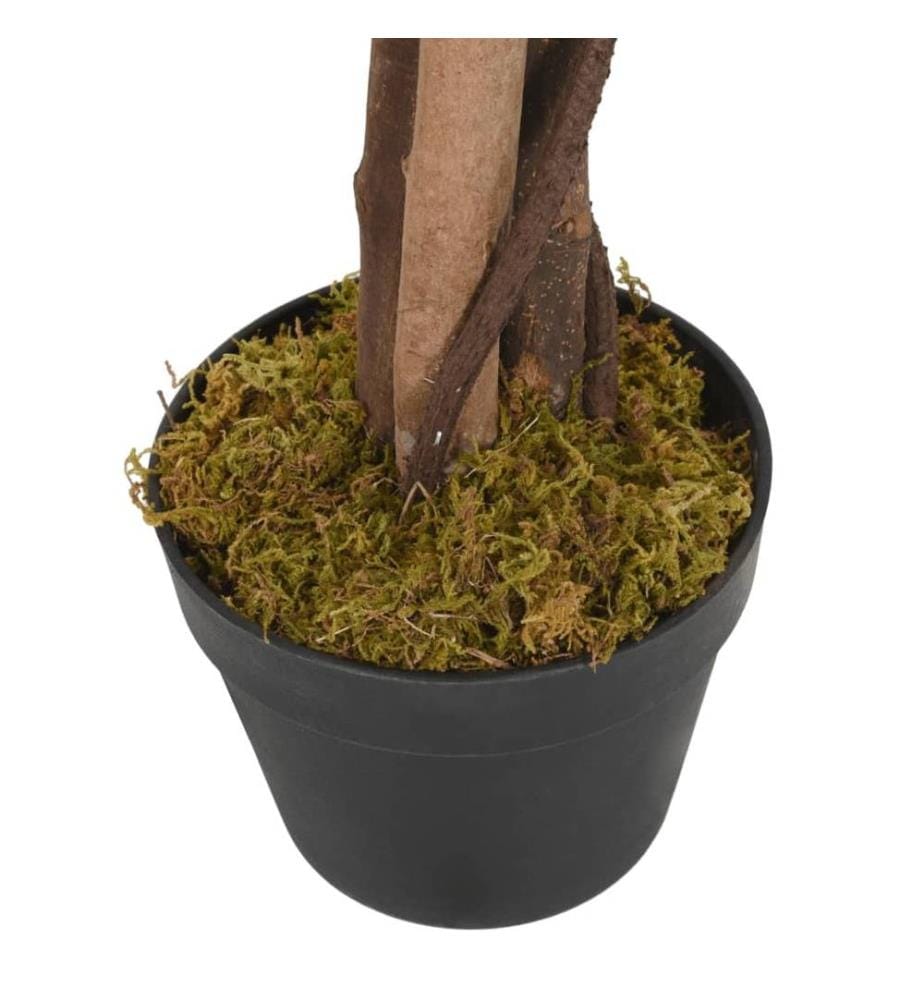 Glyzinienbaum Künstlich 560 Blätter 80 cm Grün und Weiss