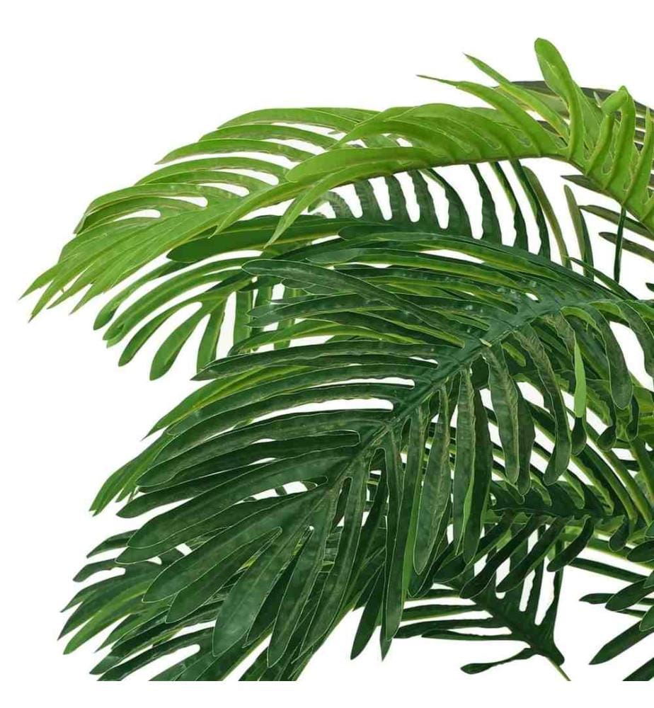 Künstliche Palme Cycas mit Topf 140 cm Grün