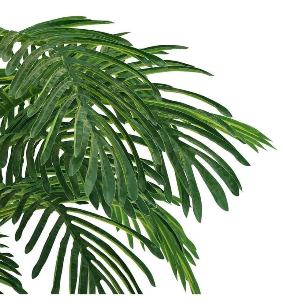 Künstliche Palme Cycas mit Topf 140 cm Grün