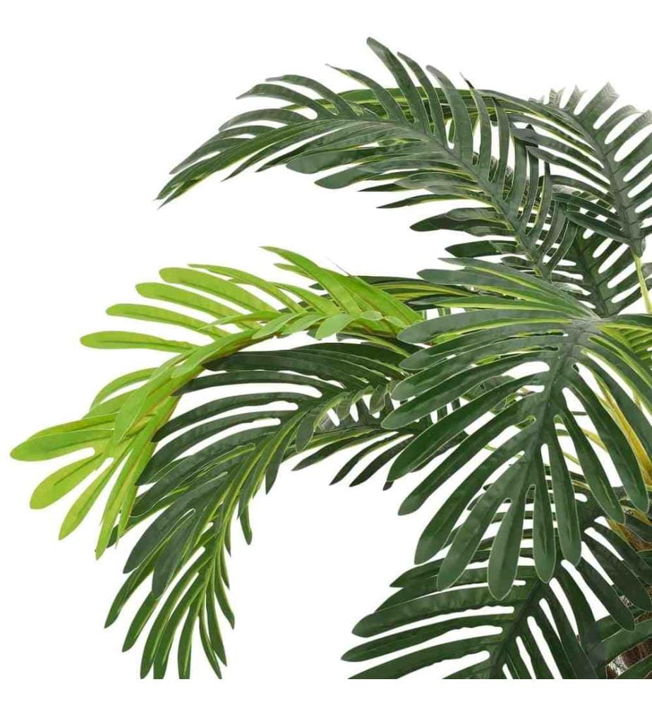 Künstliche Palme Cycas mit Topf 90 cm Grün