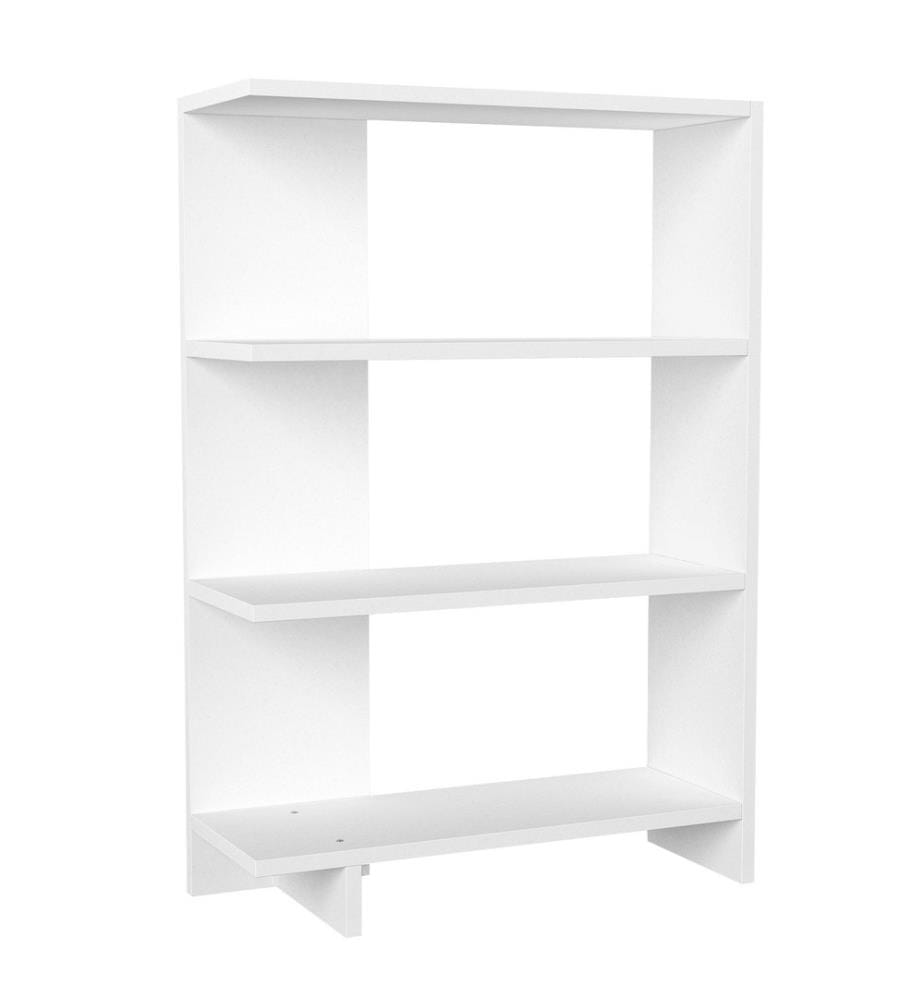 Bücherregal, Weiss, Melaminbeschichtete Spanplatte