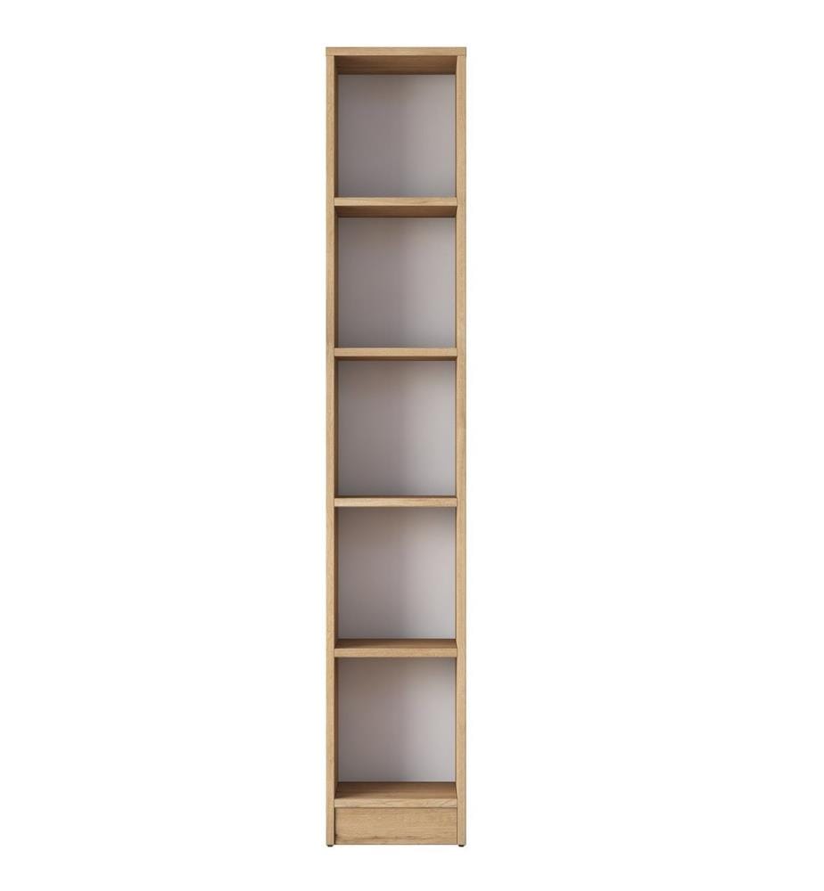 Bücherregal, Nussbaum, Melaminbeschichtete Spanplatte