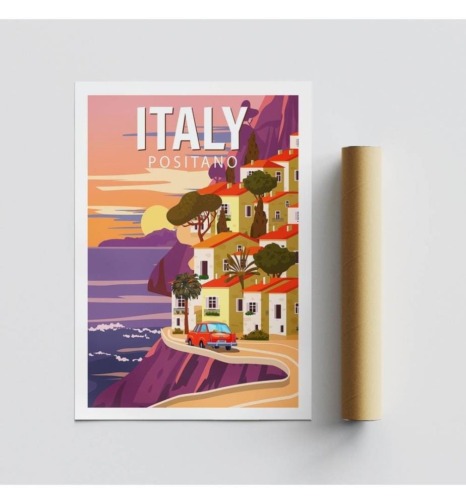 Poster A2, mehrfarbig, 100% mattes Satin