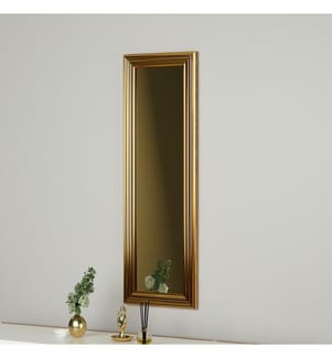 Miroir, or, MDF, cadre stratifié