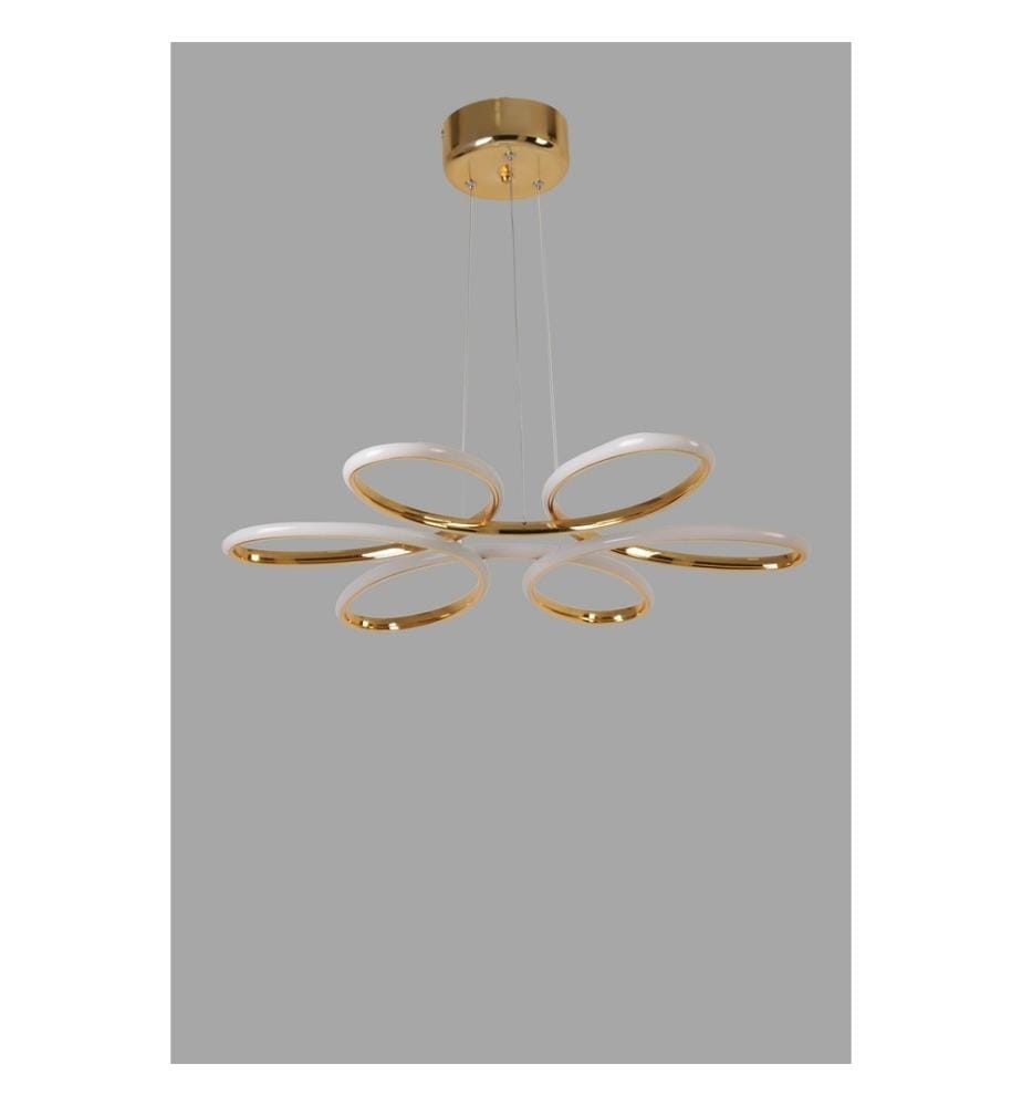 Kronleuchter, Gold, 100% Metall