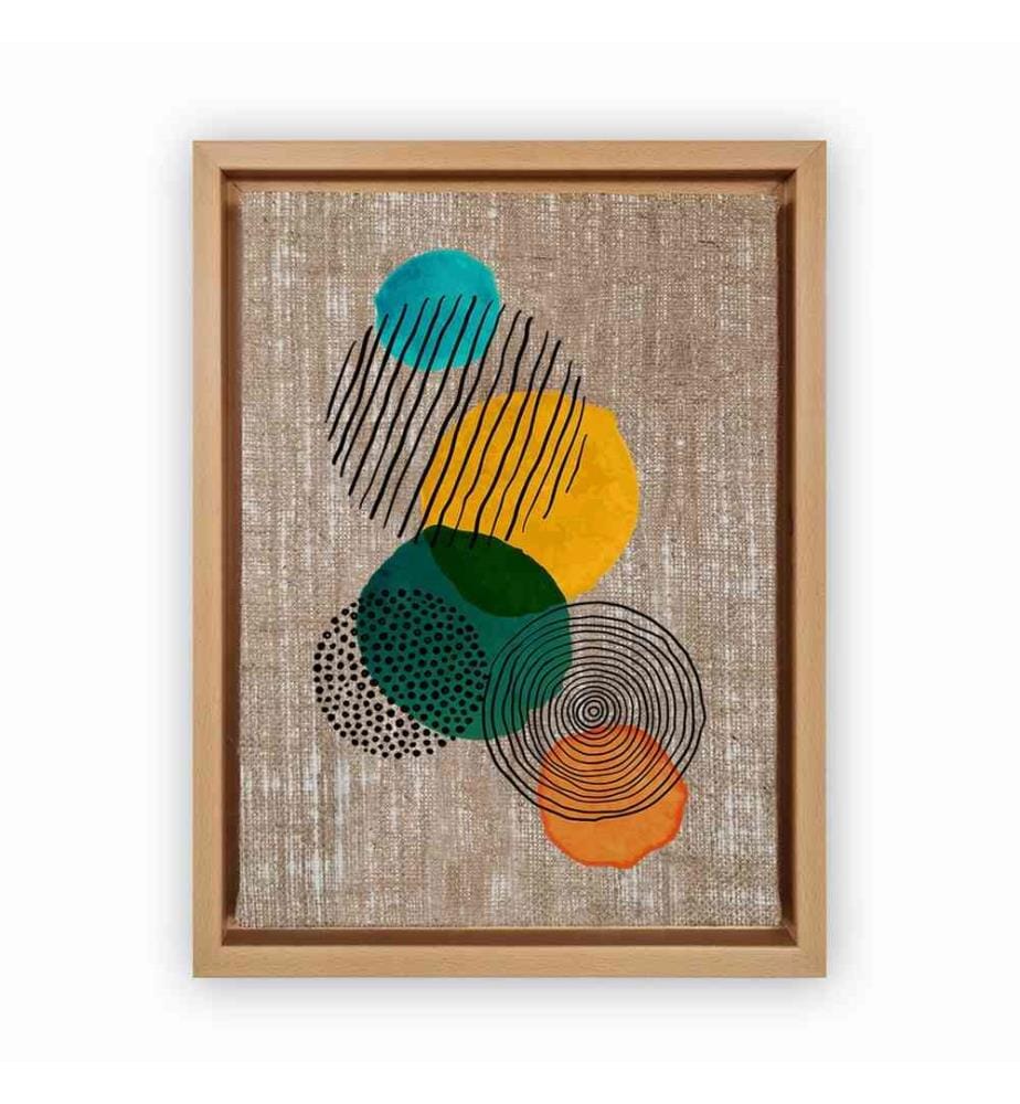 Decorative Canvas Painting, Multicolor, Jute, Canvas Painting