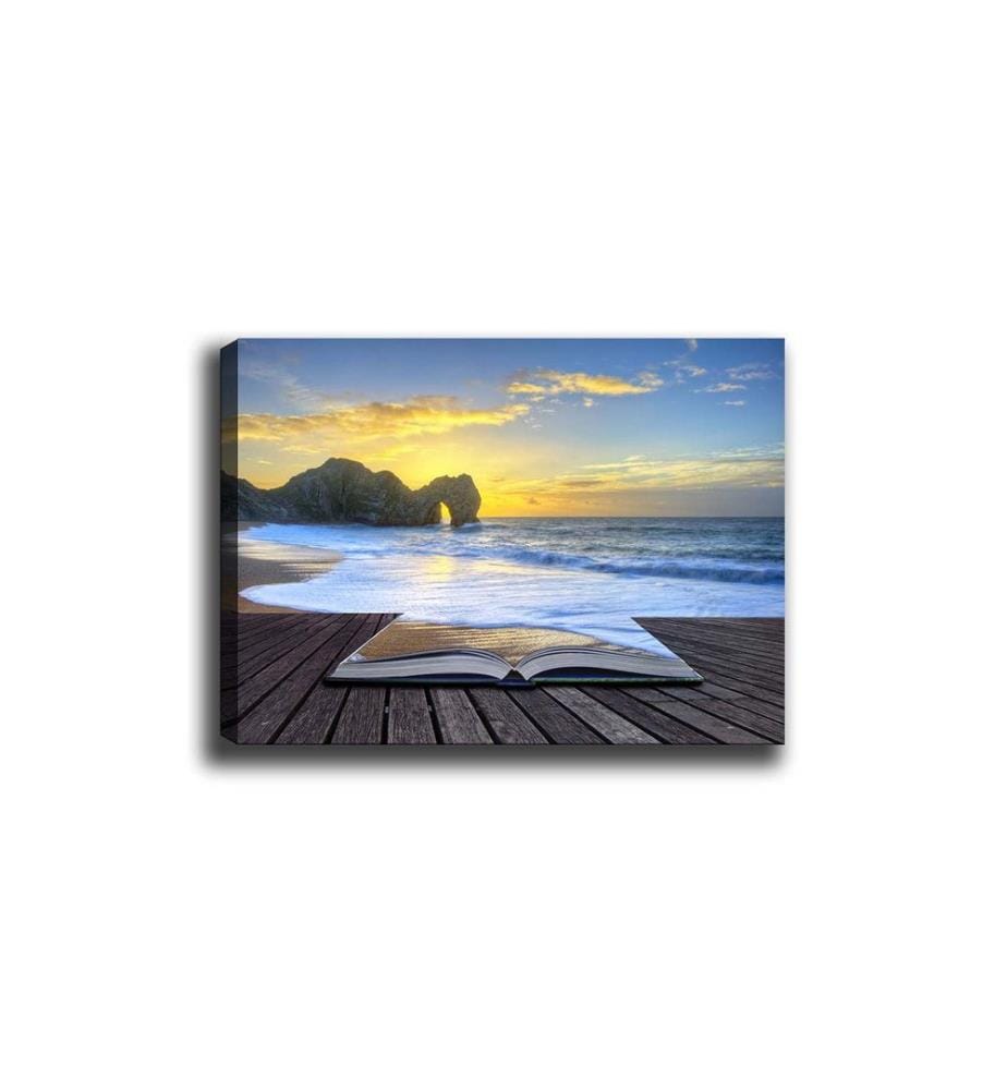 Decorative Canvas Painting, Multicolor, Canvas, Wooden Frame