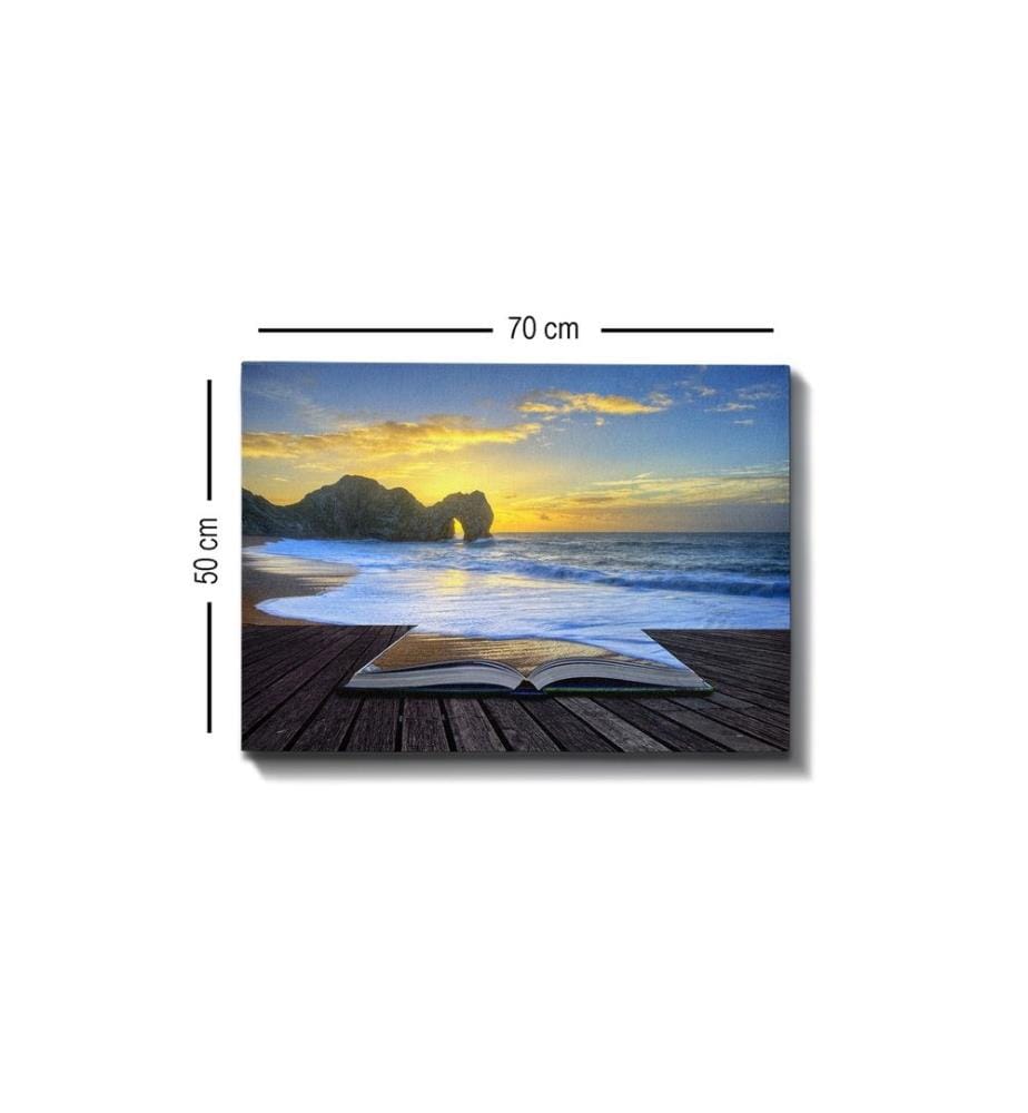 Decorative Canvas Painting, Multicolor, Canvas, Wooden Frame