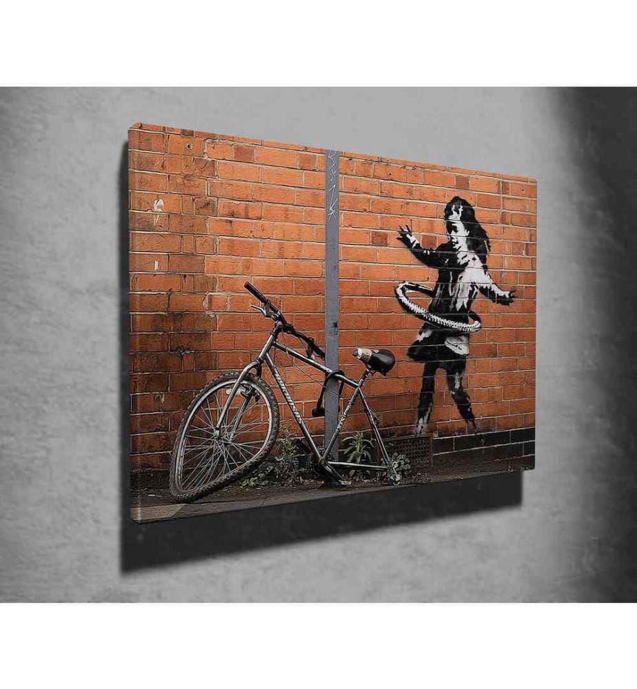 Decorative Framed Canvas Painting, Multicolor, 50% Cotton - 50% Polyester, Digital Printing On Canvas