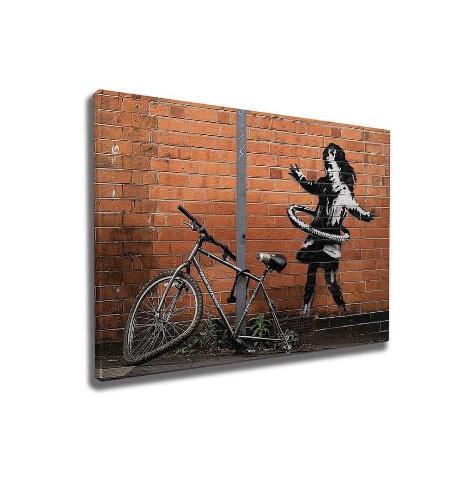 Decorative Framed Canvas Painting, Multicolor, 50% Cotton - 50% Polyester, Digital Printing On Canvas