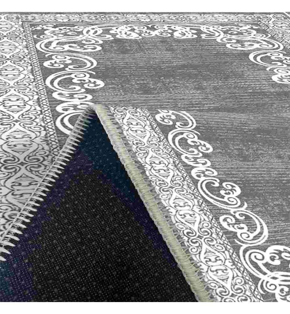 Carpet, Grey, 70% Cotton - 30% Chenille, 180 x 280 cm