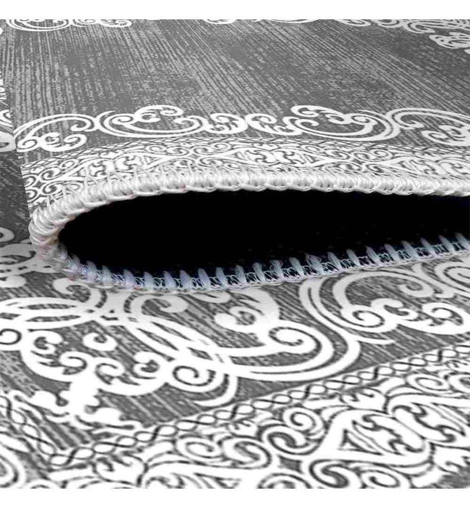 Carpet, Grey, 70% Cotton - 30% Chenille, 180 x 280 cm