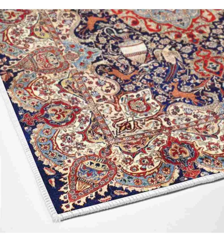 Bathmat Set, 2 Pieces, Multicolor, 100% Polyester, Non-Slip Underside