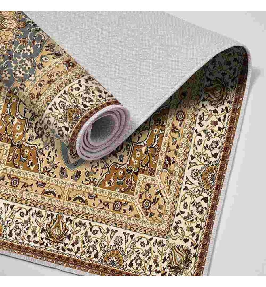 Bathmat Set, 2 Pieces, Multicolor, 100% Polyester, Non-Slip Underside