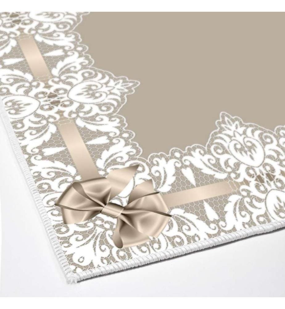 Bathmat Set, 2 Pieces, Multicolor, 100% Polyester, Non-Slip Underside