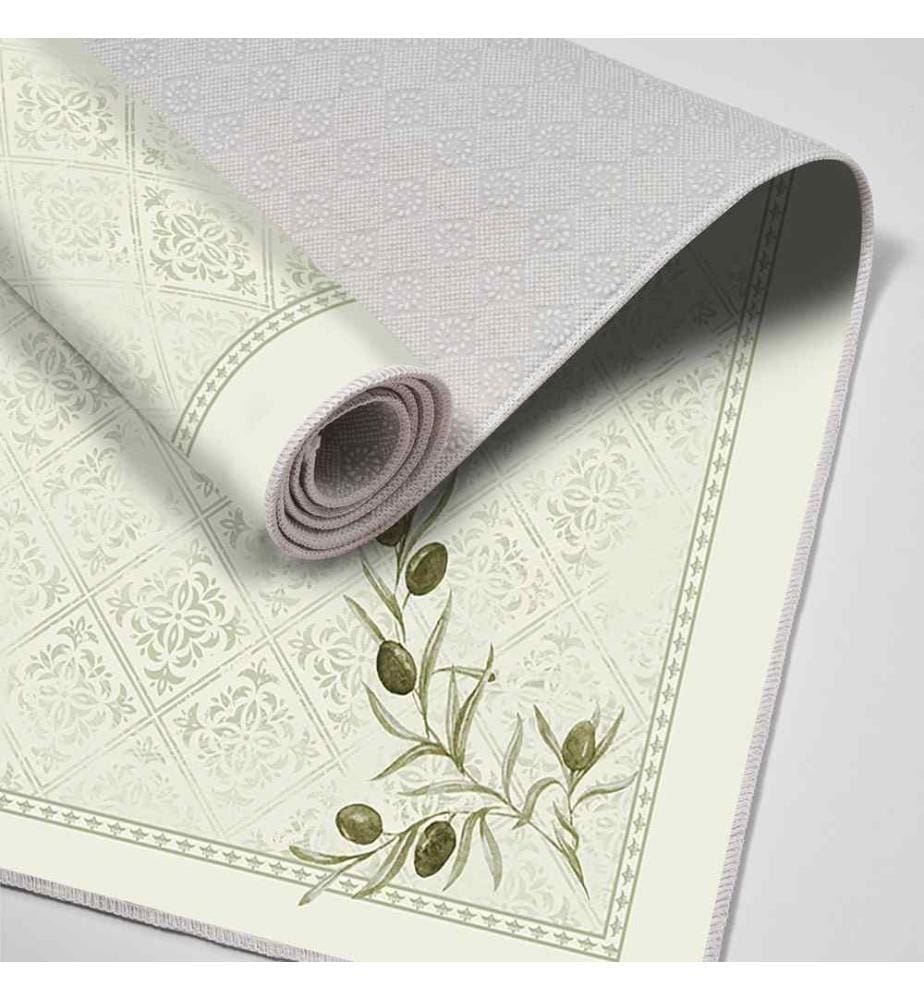 Bathmat Set, 2 Pieces, Multicolor, 100% Polyester, Non-Slip Underside