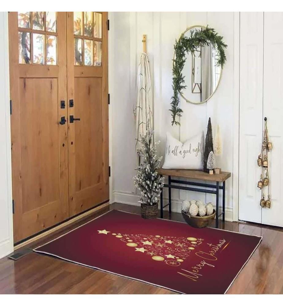 Rug, 100 x 150, , Red Gold, 70% Cotton - 30% Polyester, 1450 gr-m²