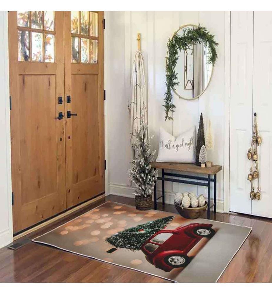 Rug, 80 x 120, , Multicolor, 70% Cotton - 30% Polyester, 1450 gr-m²
