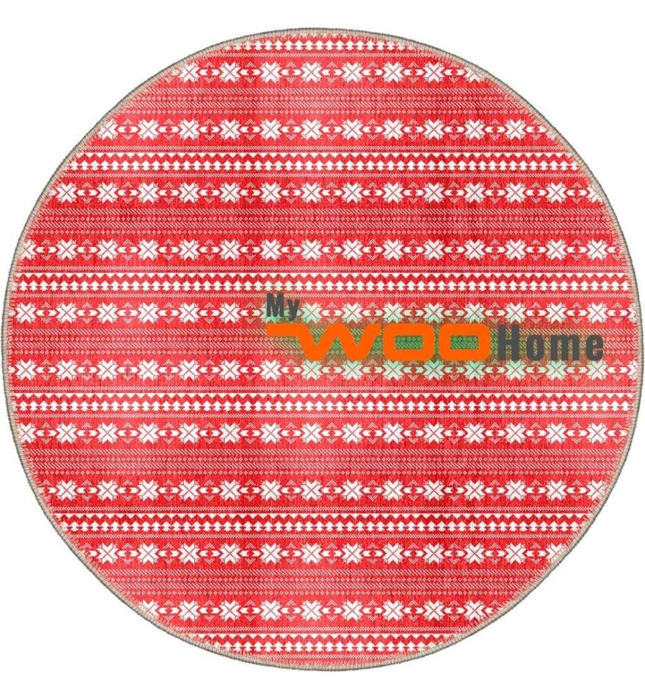Teppich, Multicolor, 70% Baumwolle - 30% Chenille, 100 x 100 cm