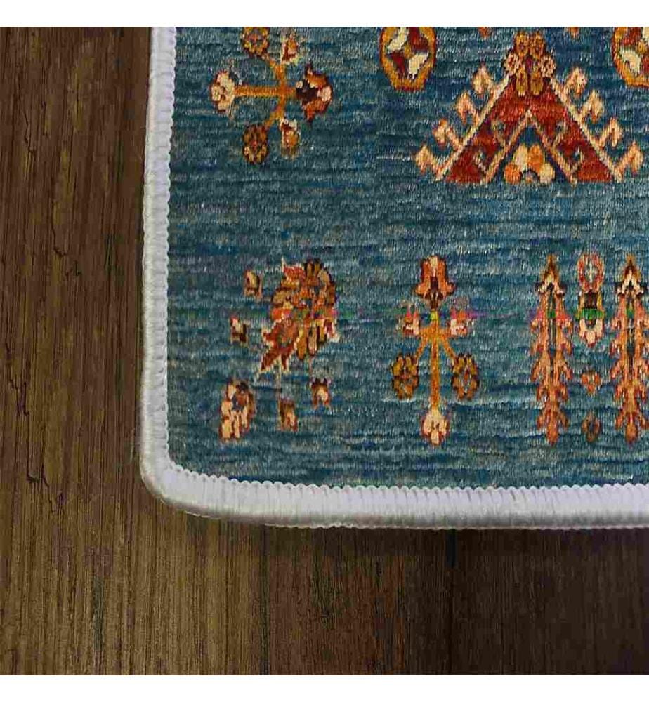 Hall Carpet, 100 x 200, , Multicolor, Polyester, 1 mm Pile Height