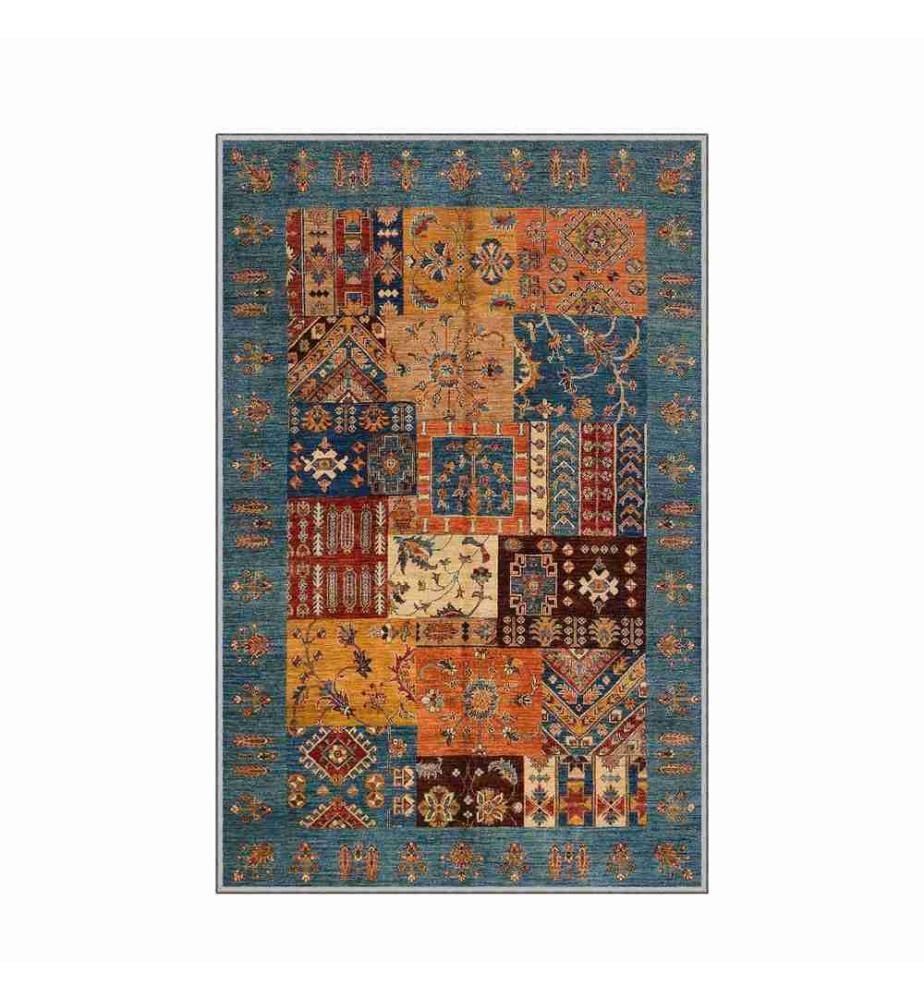 Hall Carpet, 100 x 200, , Multicolor, Polyester, 1 mm Pile Height