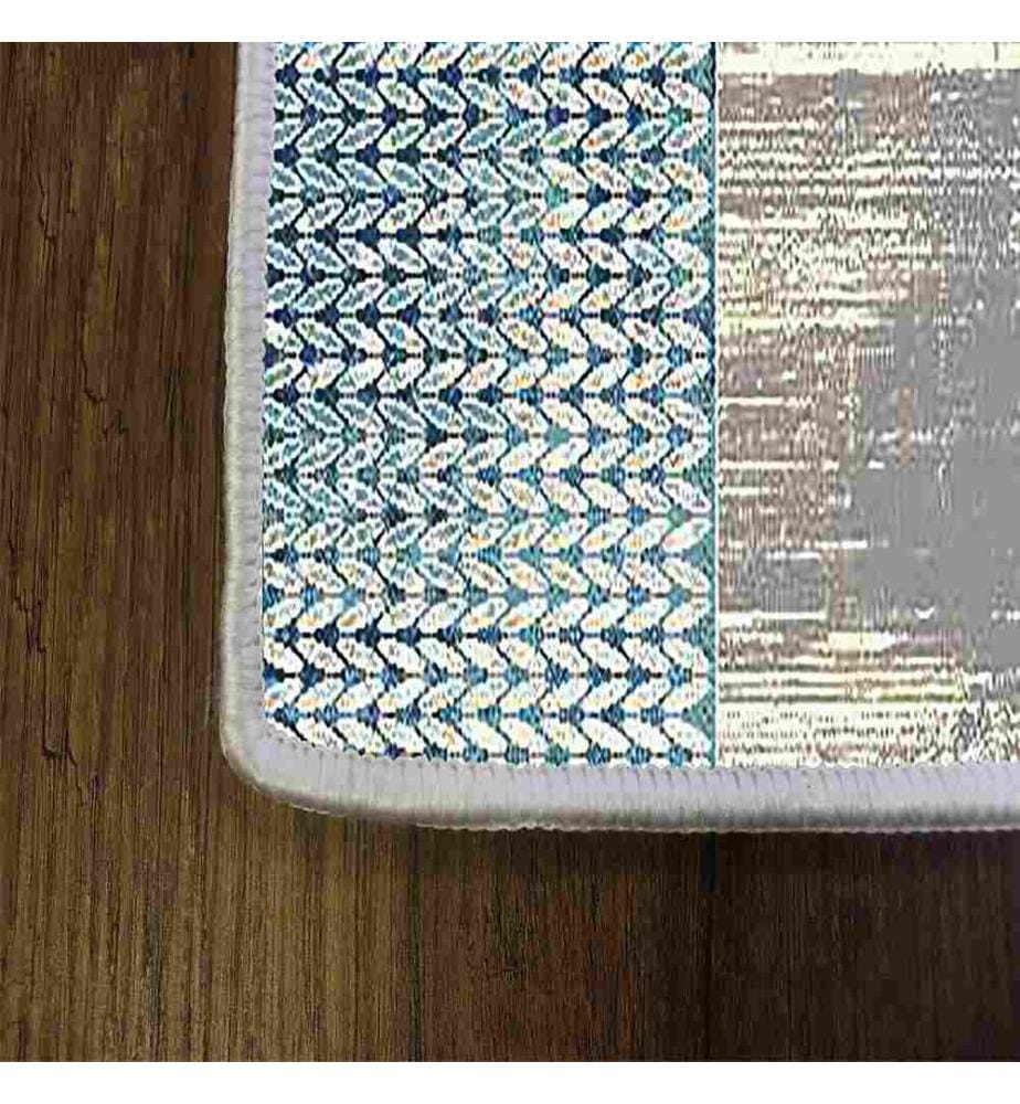 Teppich, Mehrfarbig, 100% Polyester, 140 x 220 cm