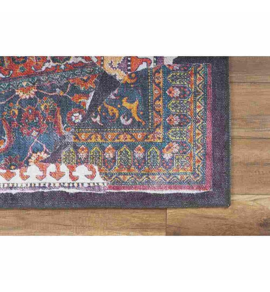 Teppich, Mehrfarbig, 100% Polyester, 150 x 230 cm