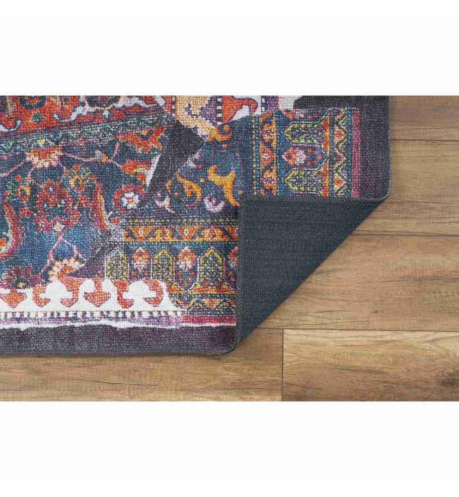 Teppich, Mehrfarbig, 100% Polyester, 150 x 230 cm