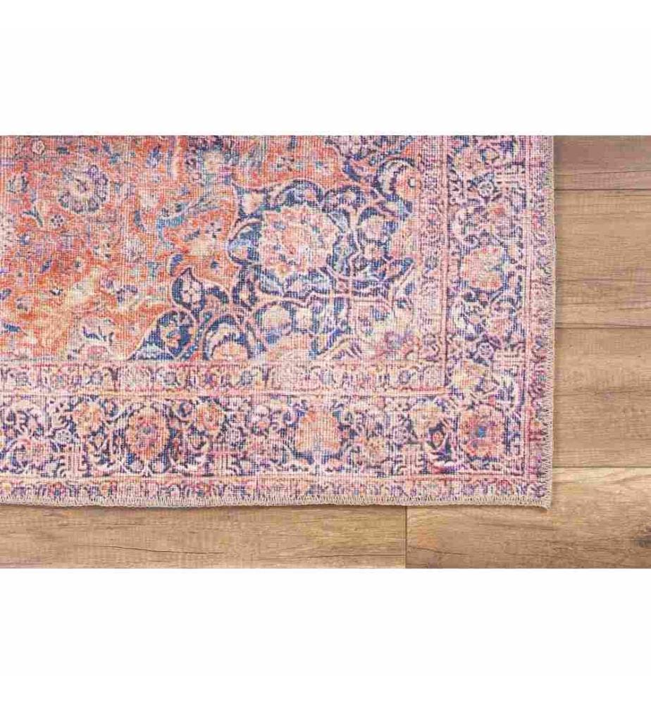 Teppich, Mehrfarbig, 100% Polyester, 140 x 190 cm