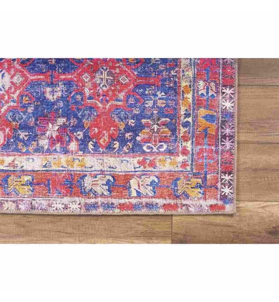Teppich, Mehrfarbig, 100% Polyester, 140 x 190 cm