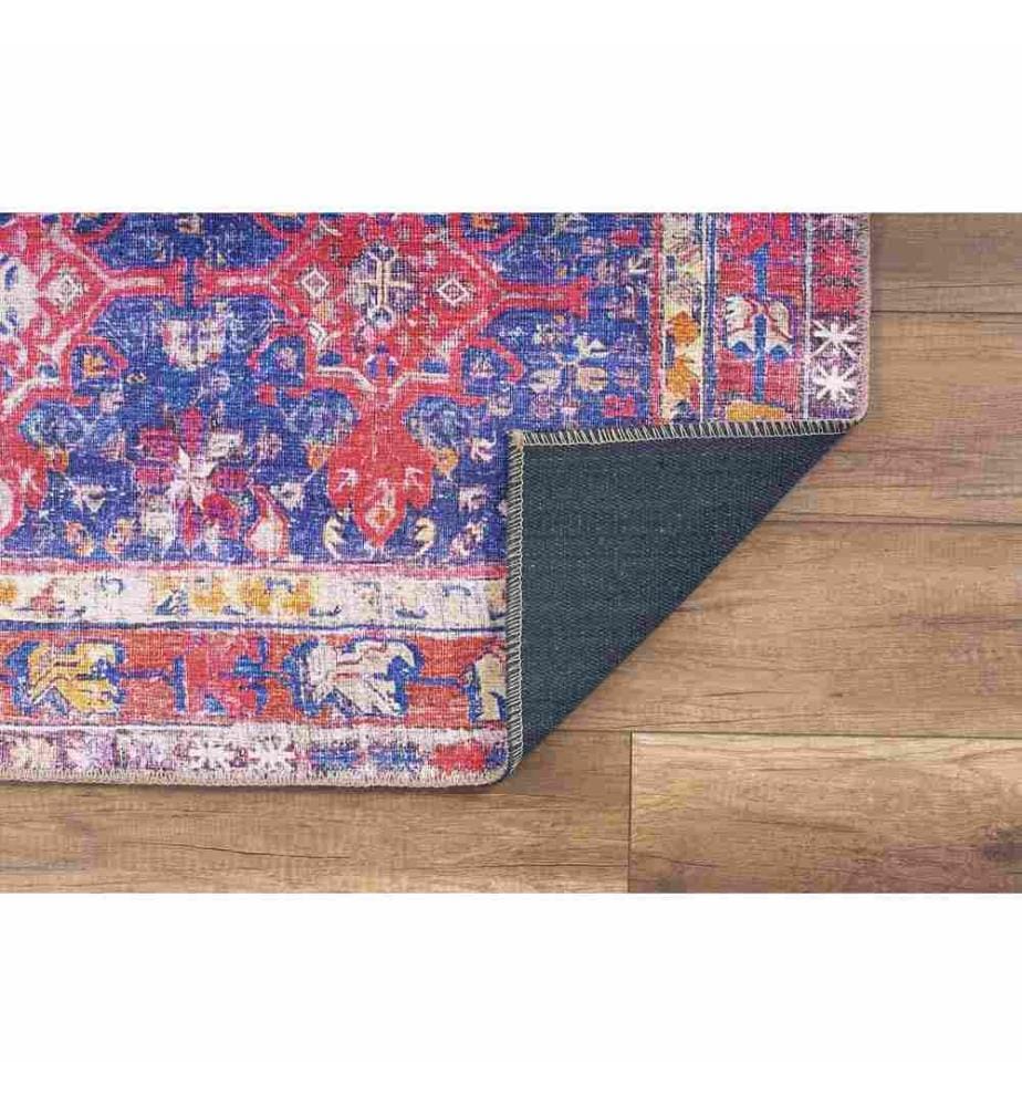 Teppich, Mehrfarbig, 100% Polyester, 140 x 190 cm