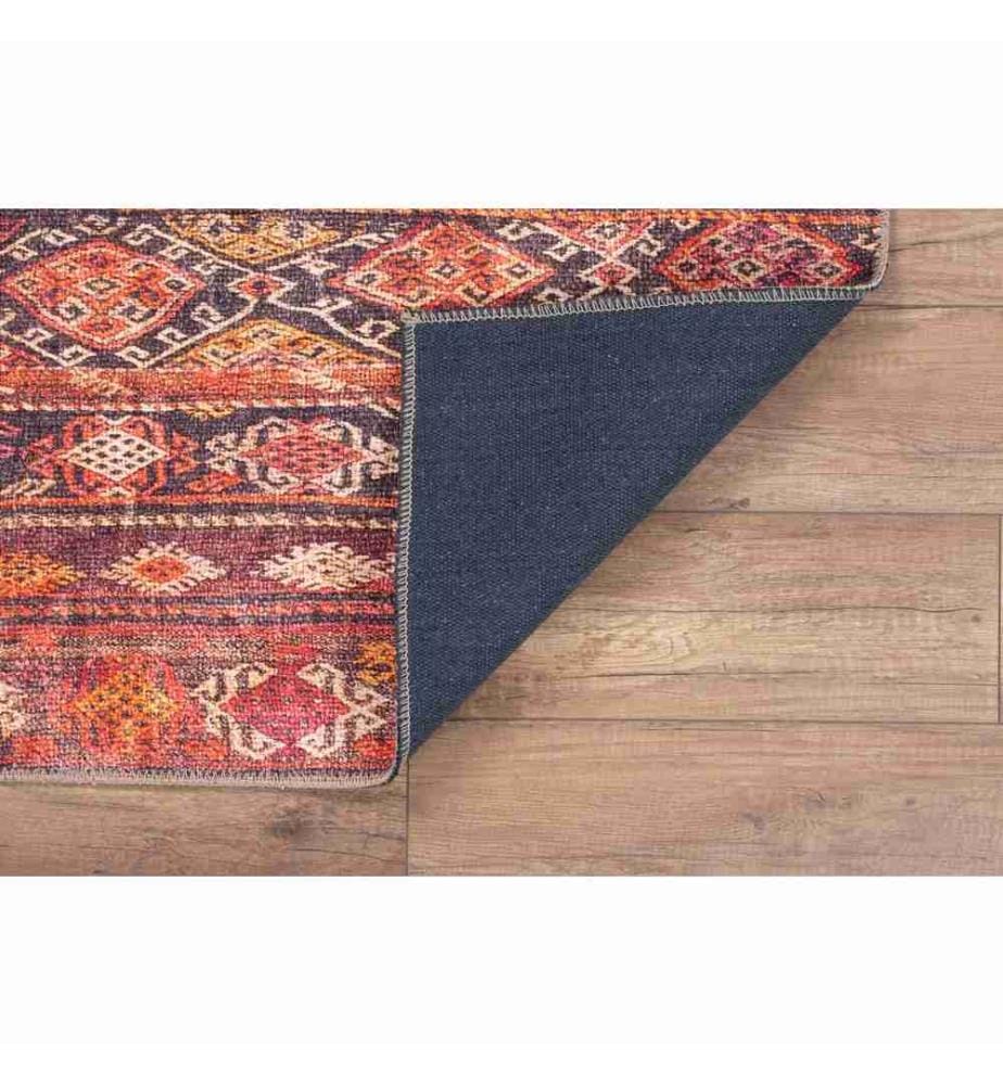 Teppich, Mehrfarbig, 100% Polyester, 140 x 190 cm