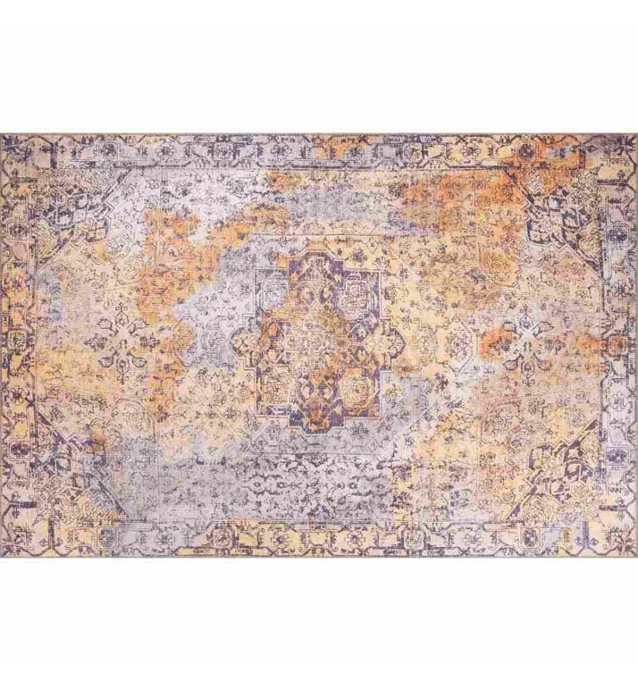 Teppich, Mehrfarbig, 100% Polyester, 140 x 190 cm