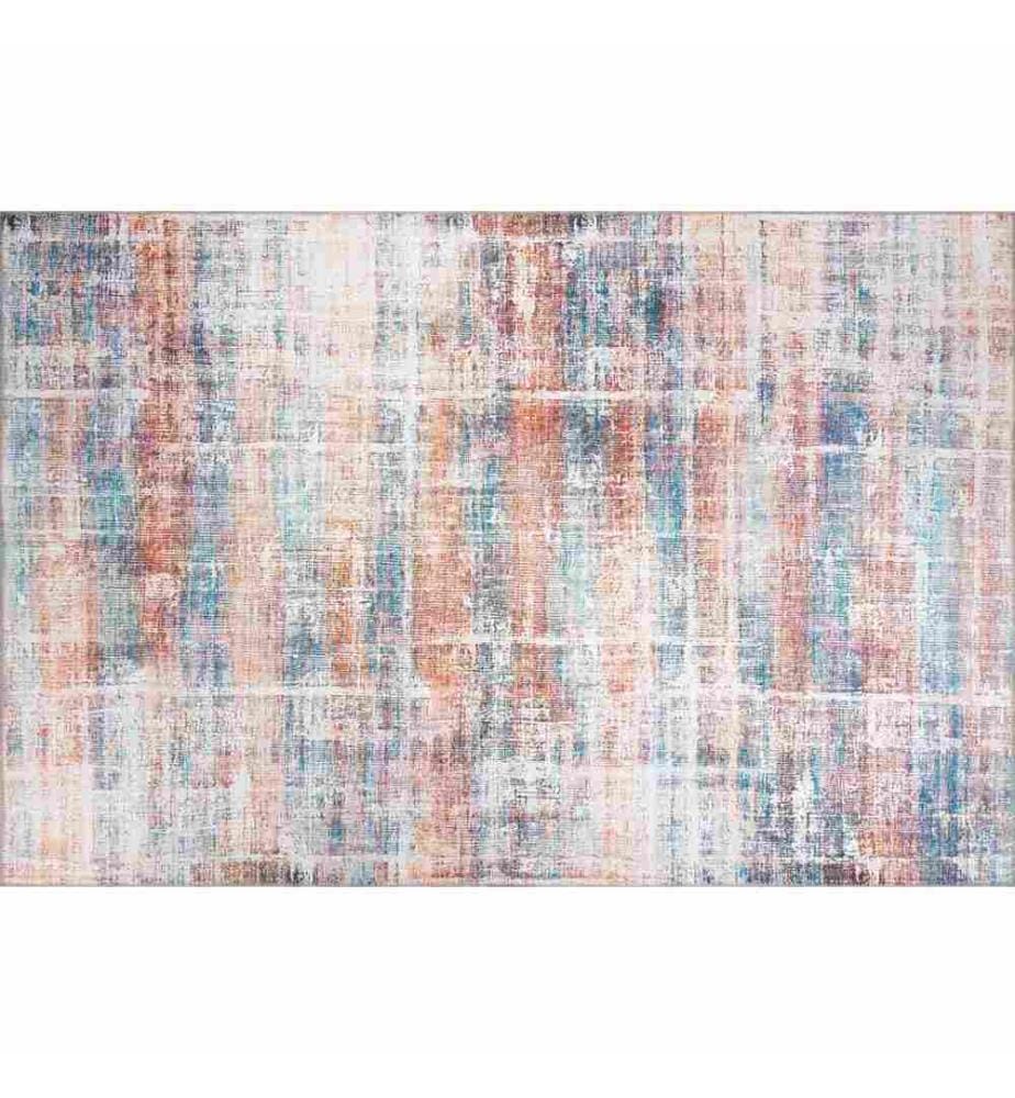 Teppich, Mehrfarbig, 100% Polyester, 140 x 190 cm