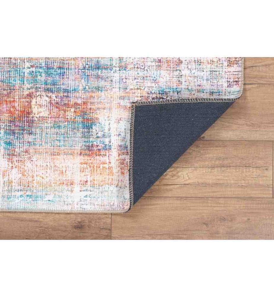 Teppich, Mehrfarbig, 100% Polyester, 140 x 190 cm