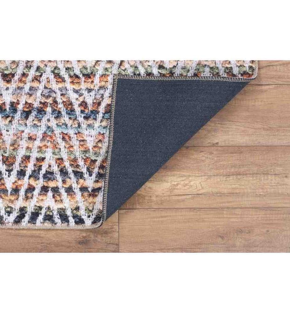 Teppich, Mehrfarbig, 100% Polyester, 140 x 190 cm