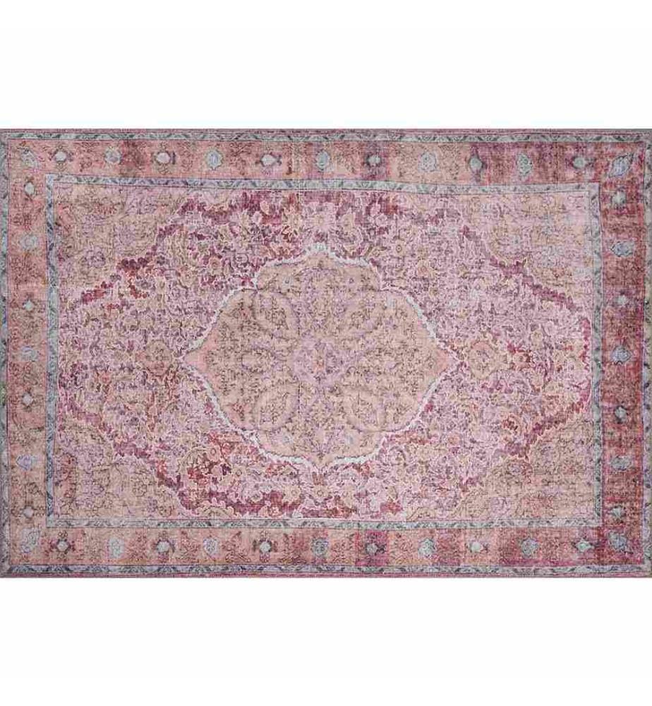Teppich, Mehrfarbig, 100% Polyester, 140 x 190 cm