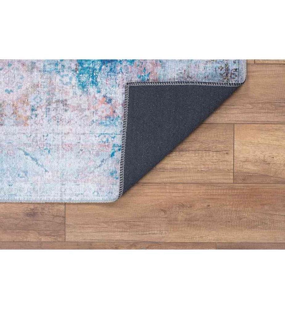 Teppich, Mehrfarbig, 100% Polyester, 140 x 190 cm