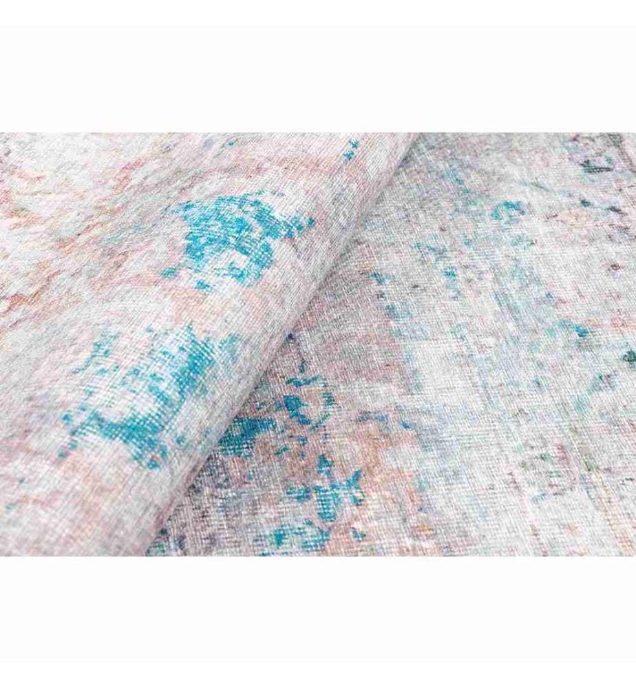 Teppich, Mehrfarbig, 100% Polyester, 140 x 190 cm