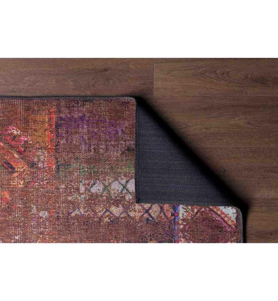 Teppich, Mehrfarbig, 100% Polyester, 140 x 190 cm