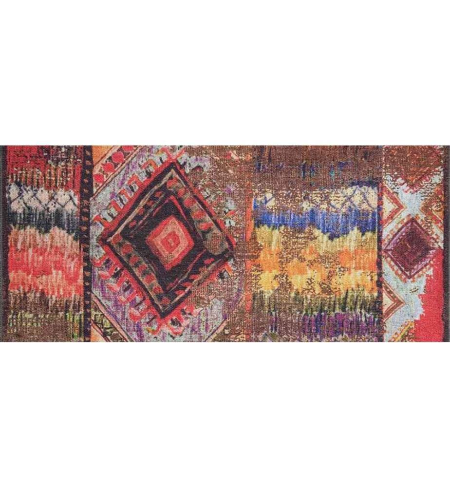 Teppich, Mehrfarbig, 100% Polyester, 140 x 190 cm