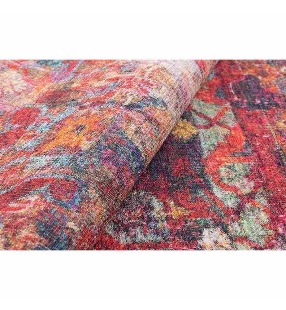 Teppich, Mehrfarbig, 100% Polyester, 140 x 190 cm