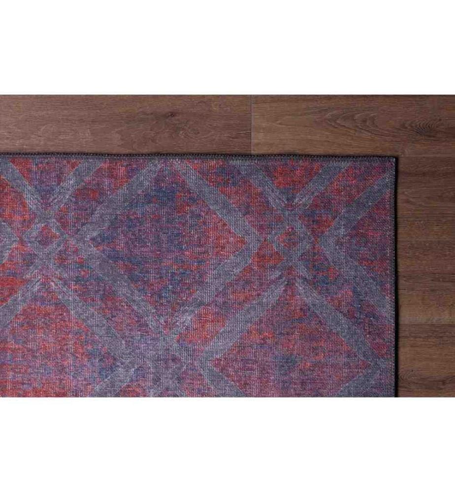 Tappeto da sala, Multicolore, 100% poliestere, 75 x 230 cm