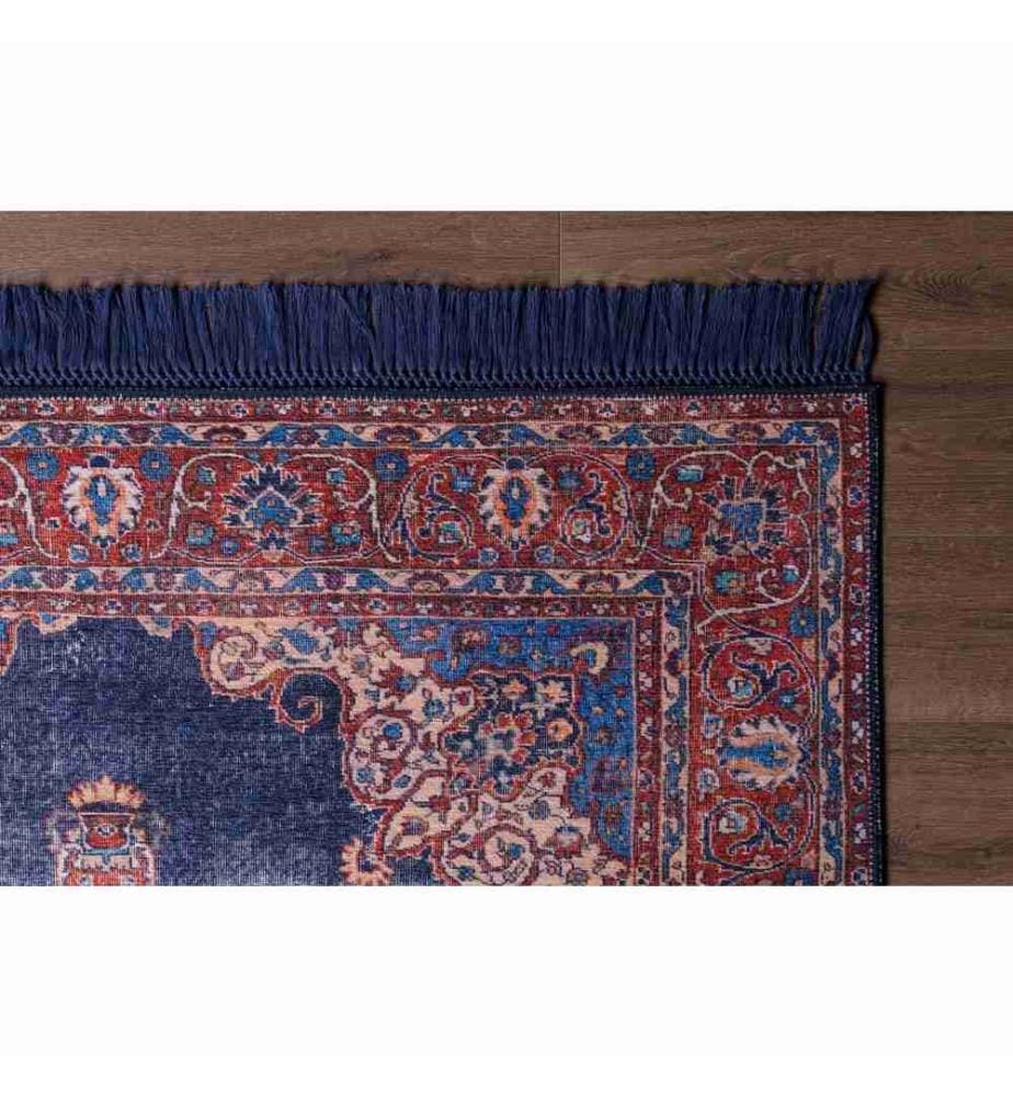 Teppich, Mehrfarbig, 100% Polyester, 140 x 190 cm