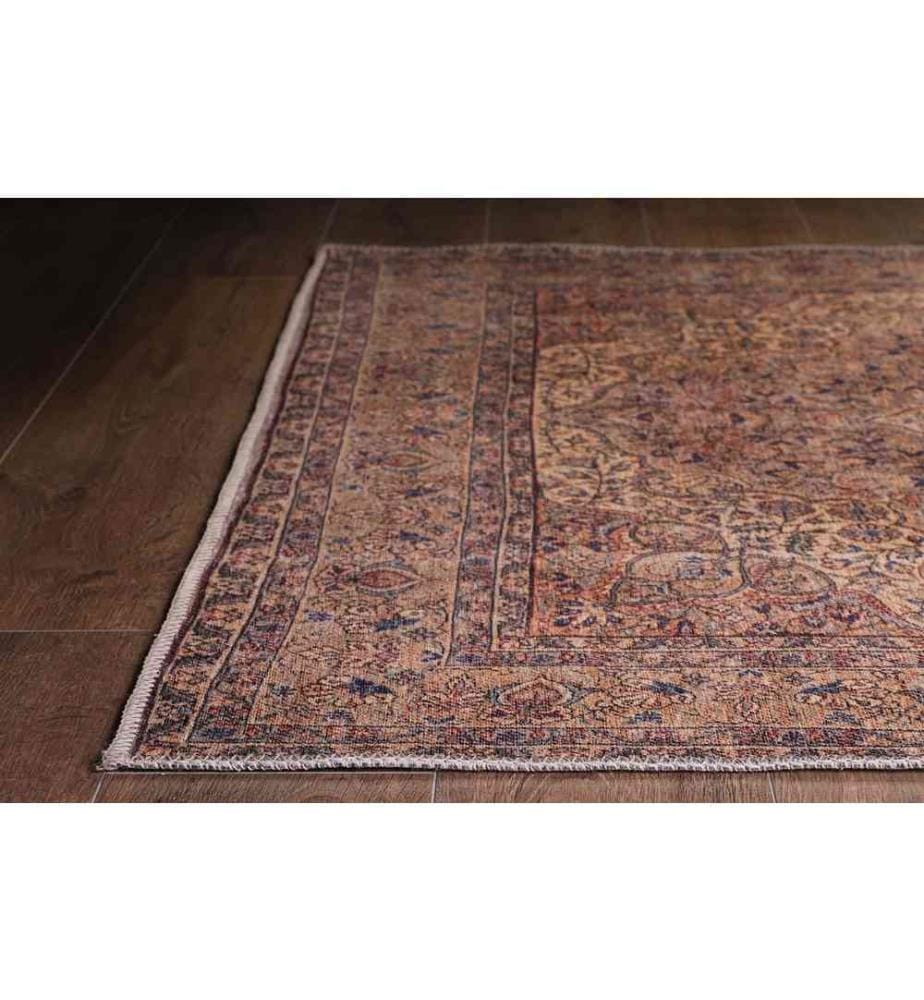 Teppich, Mehrfarbig, 100% Polyester, 140 x 190 cm