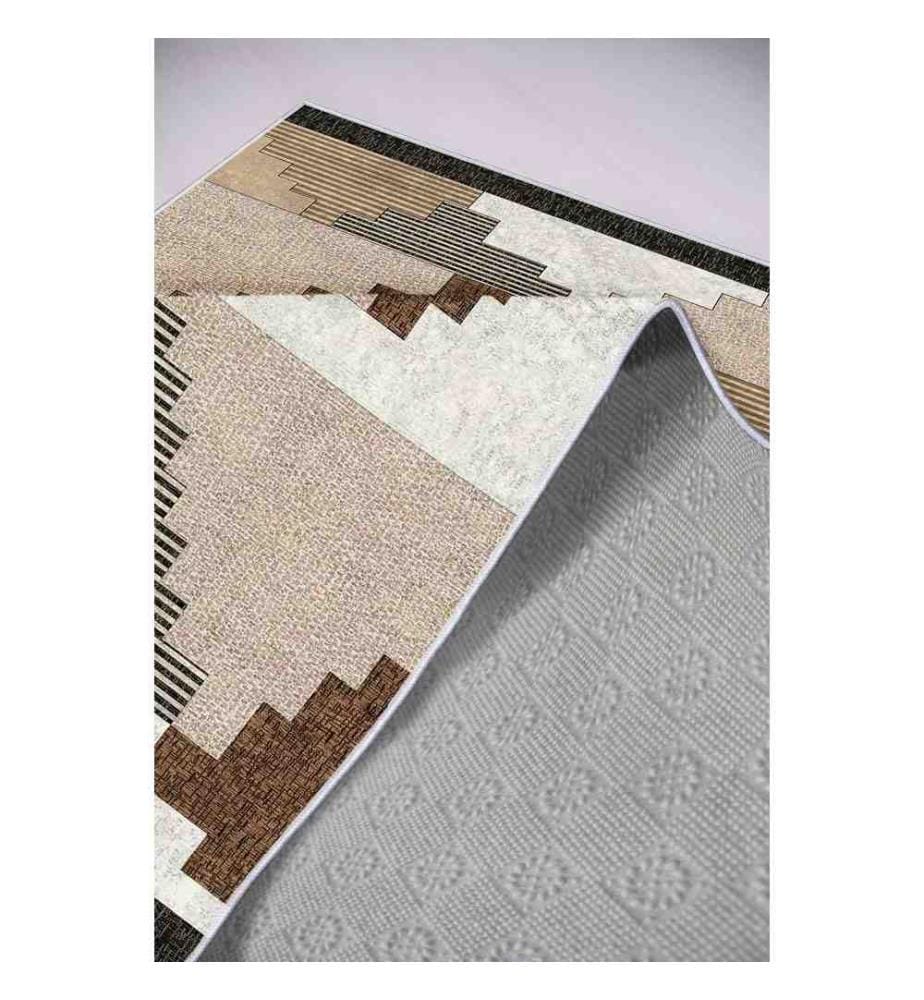 Teppich, Mehrfarbig, 100% Polyester, 120 x 180 cm