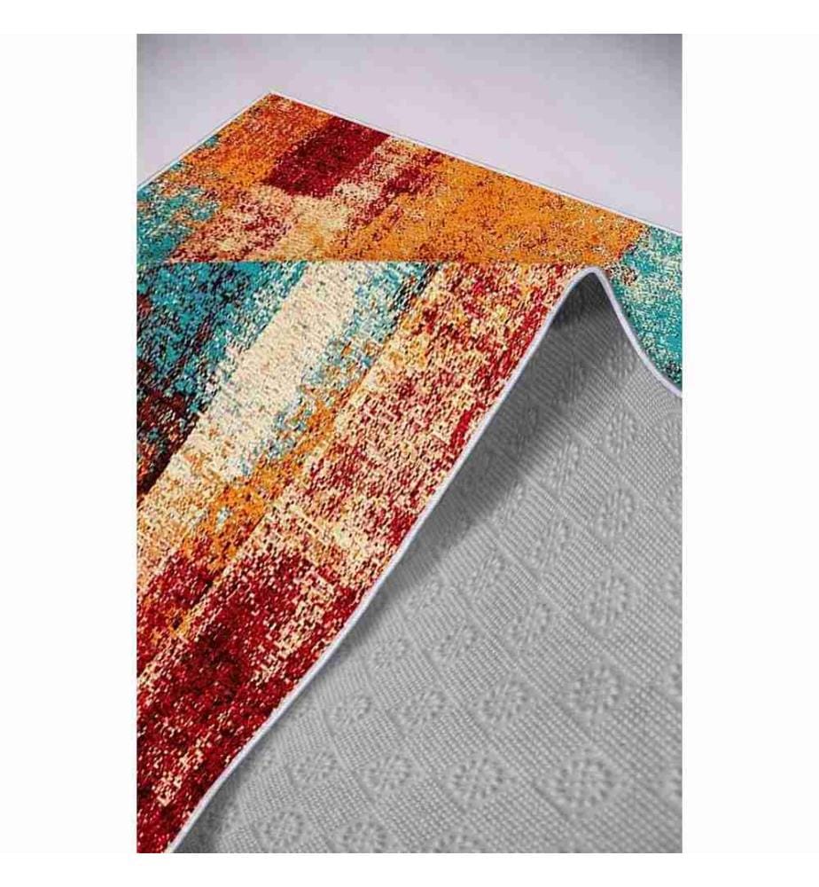 Teppich, Mehrfarbig, 100% Polyester, 120 x 180 cm