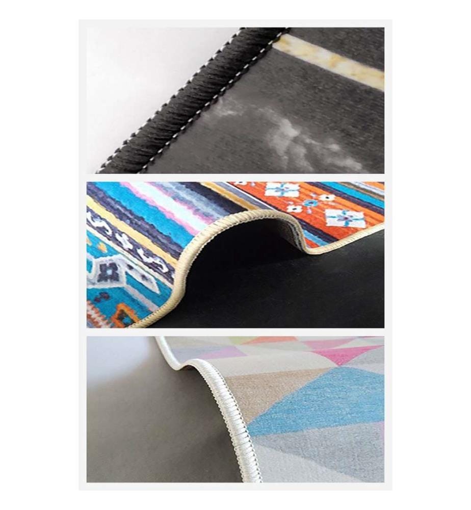 Teppich, Mehrfarbig, 100% Polyester, 120 x 180 cm